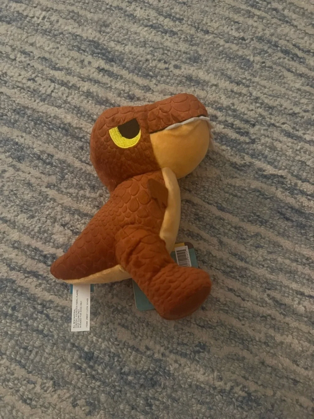 NWT Bark Tyrion Tyrannosaurus Dog Toy